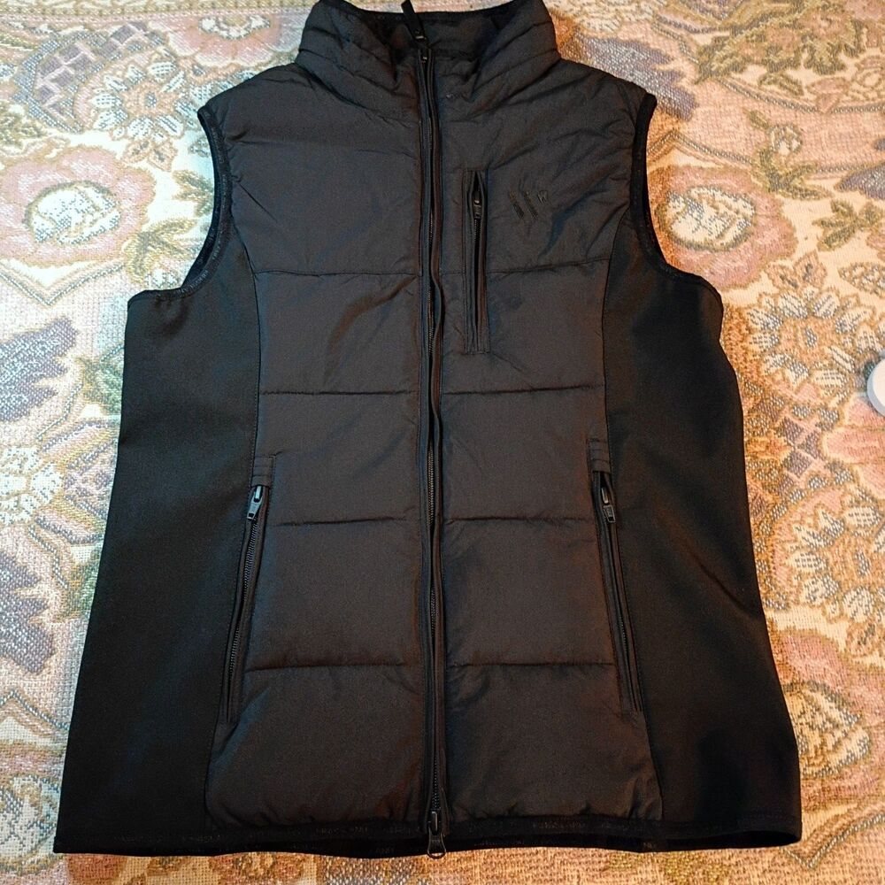 Kingsland Equestrian Black Classic Unisex Padded Riding Vest XS